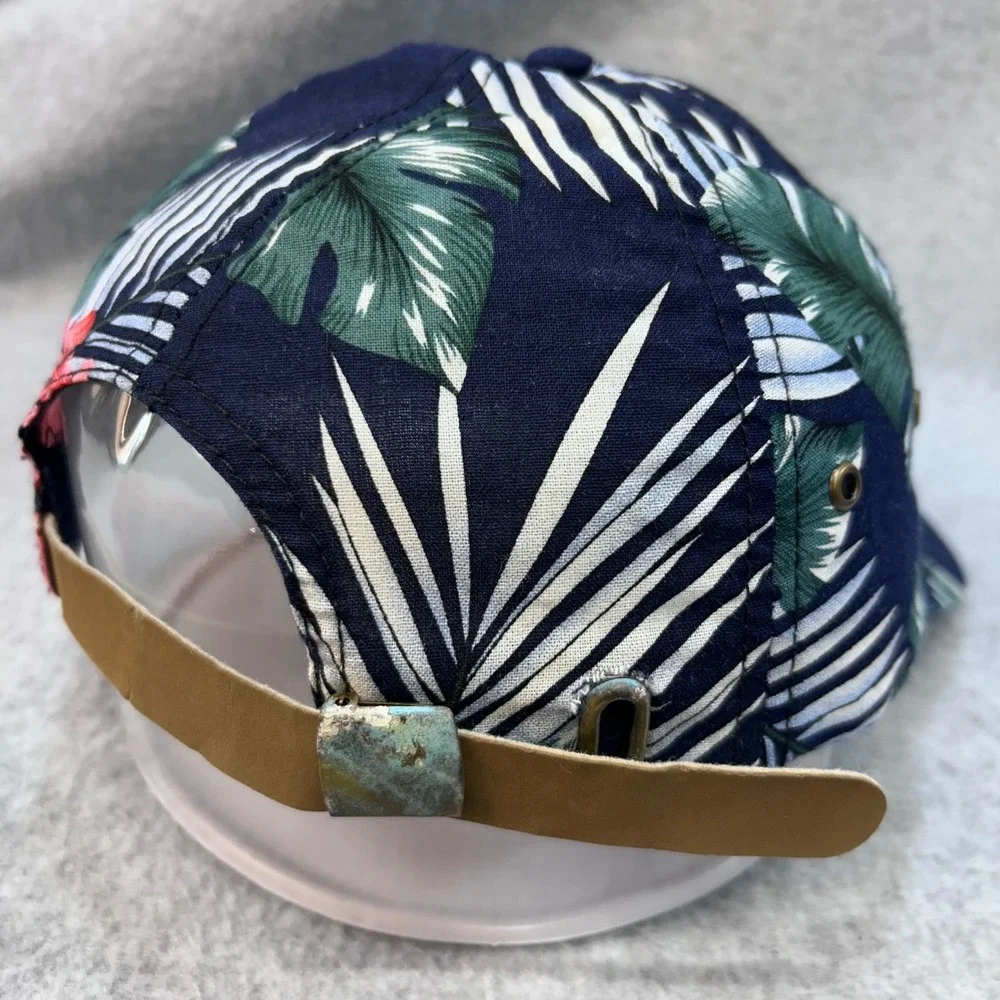 Tropical Floral Mens Navy Goodfellow & Co Baseball Cap Adjustable Strap OSFM
